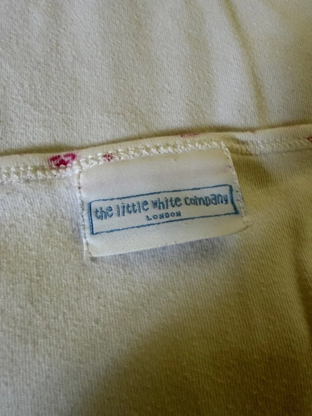 the little white company London 100% cotton baby blanket